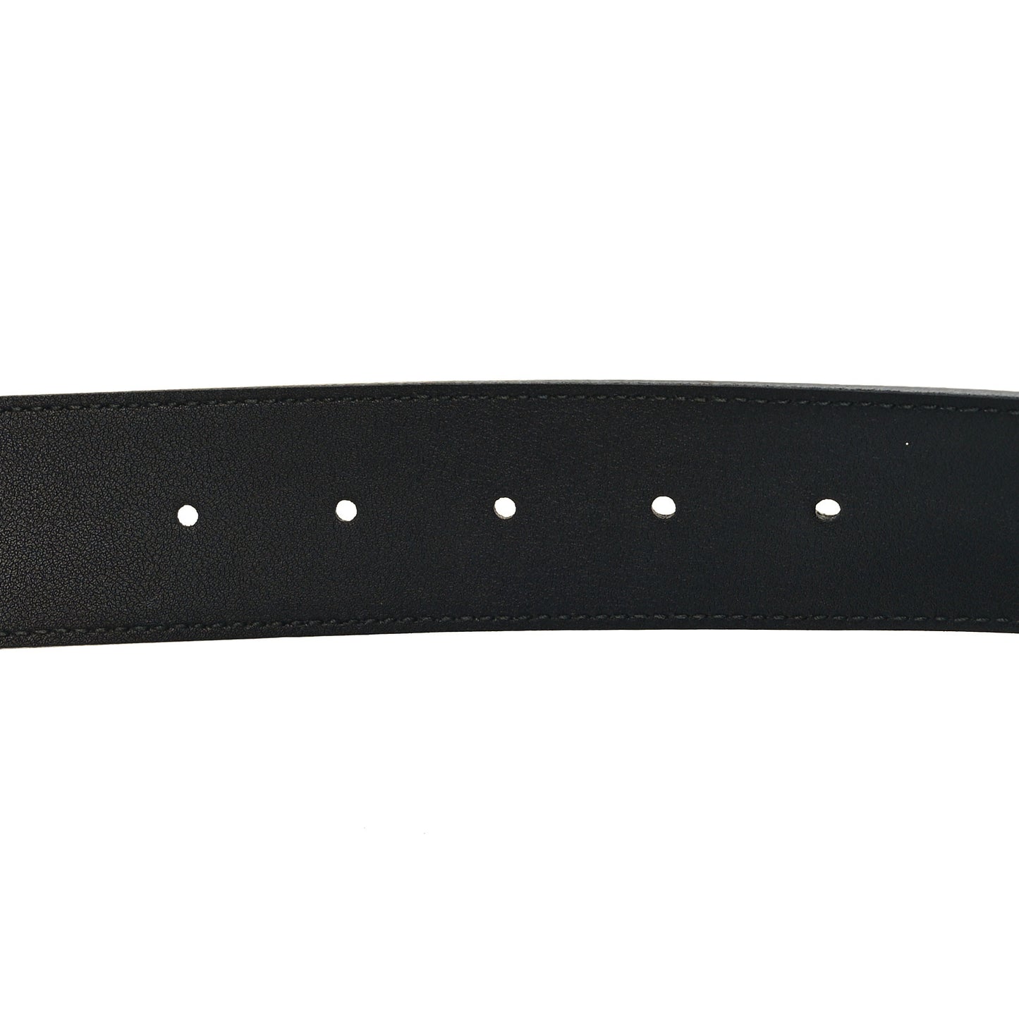 Textured Calfskin Double G 40mm Belt 85 34 Black
