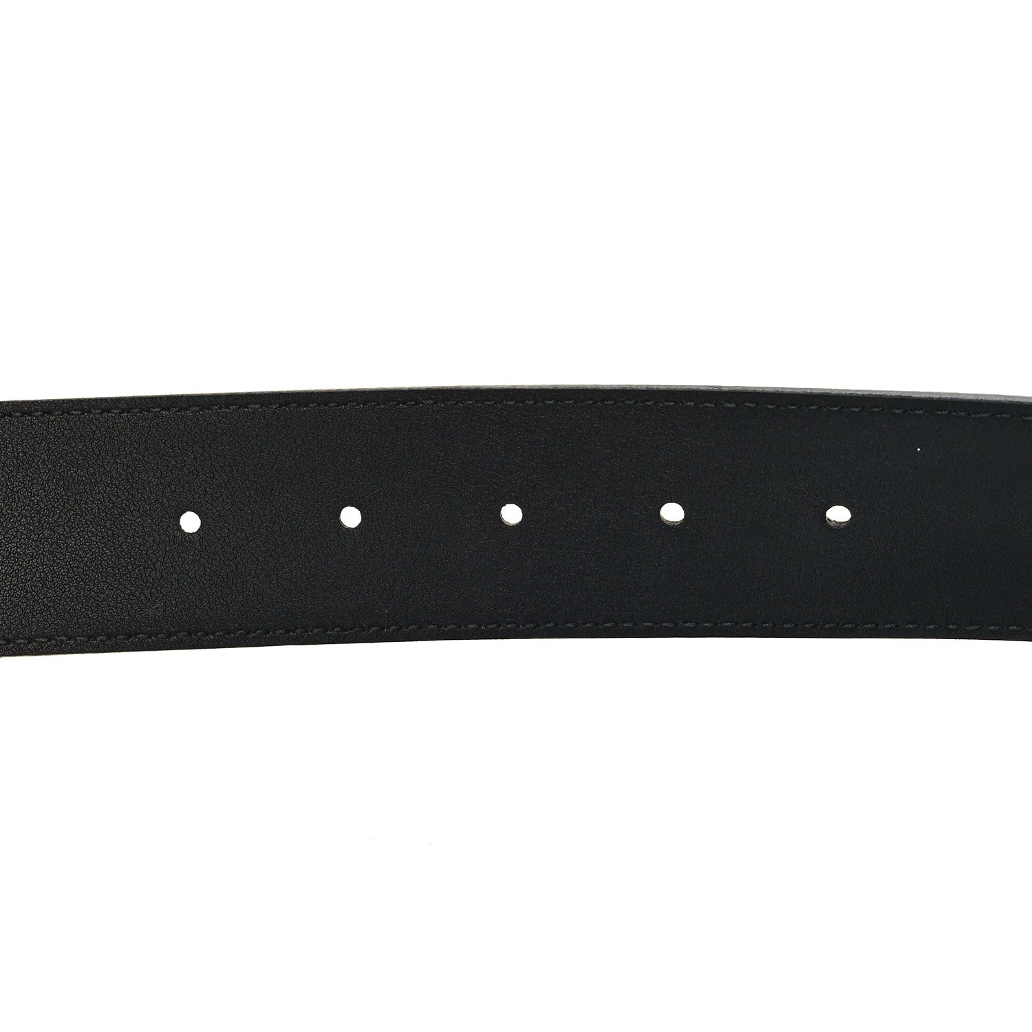 Gucci Textured Calfskin Double G 40mm Belt 85 34 Black 4 of 6