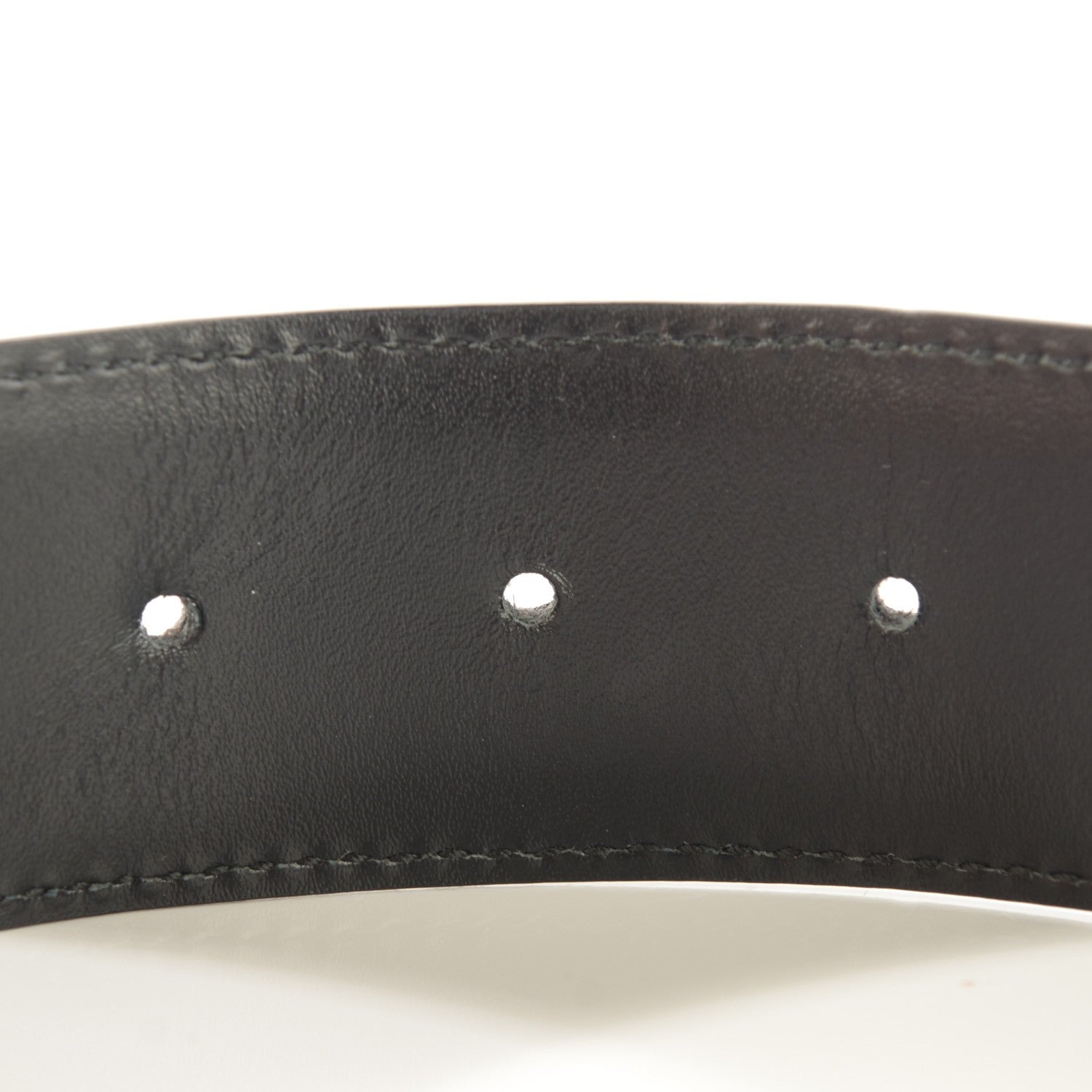 Gucci Guccissima Interlocking G Belt Black 85 34 5 of 6