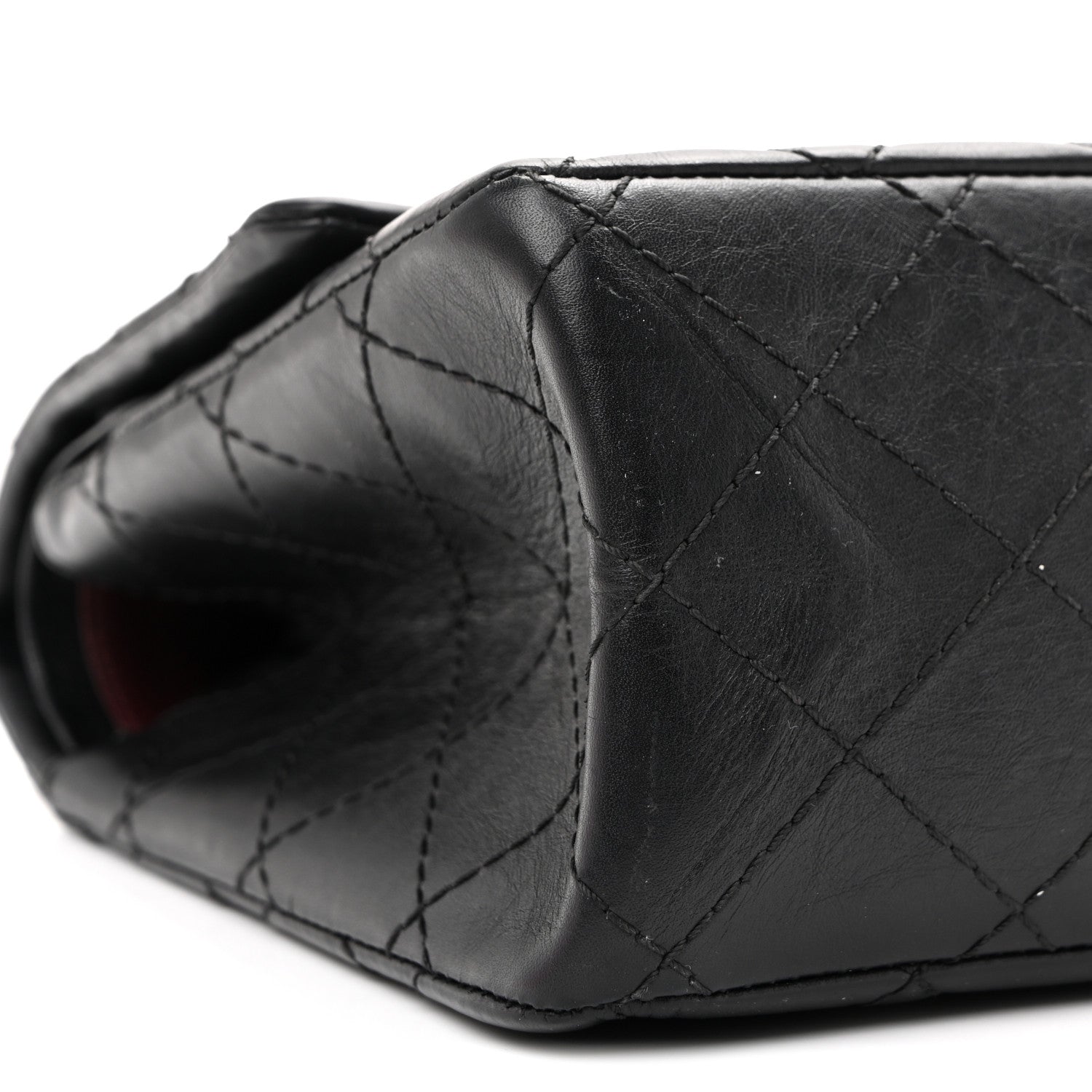 Chanel Aged Calfskin Quilted 2.55 Reissue 226 Flap Black 9 of 10