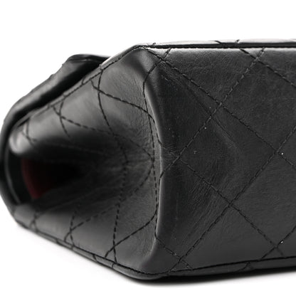 Chanel Aged Calfskin Quilted 2.55 Reissue 226 Flap Black 9 of 10