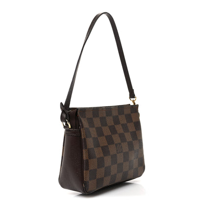 Louis Vuitton Damier Ebene Trousse Make Up Bag Pochette 3 of 11