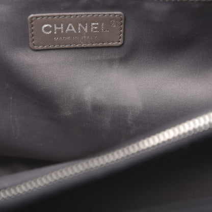 Chanel Caviar Quilted XL Grand Shopping Tote GST Dark Grey 8 of 15