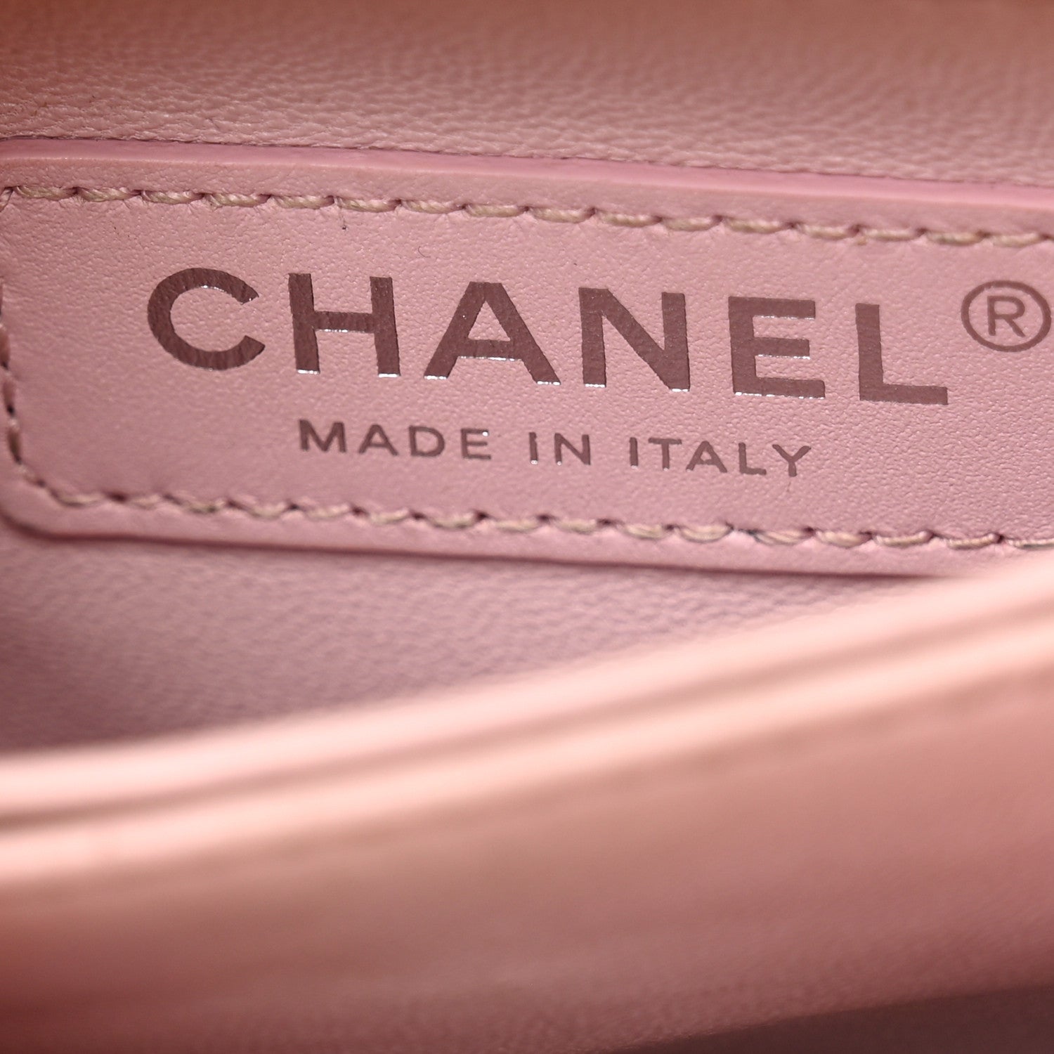 Chanel Iridescent Caviar Quilted Mini Coco Handle Flap Pink 6 of 14