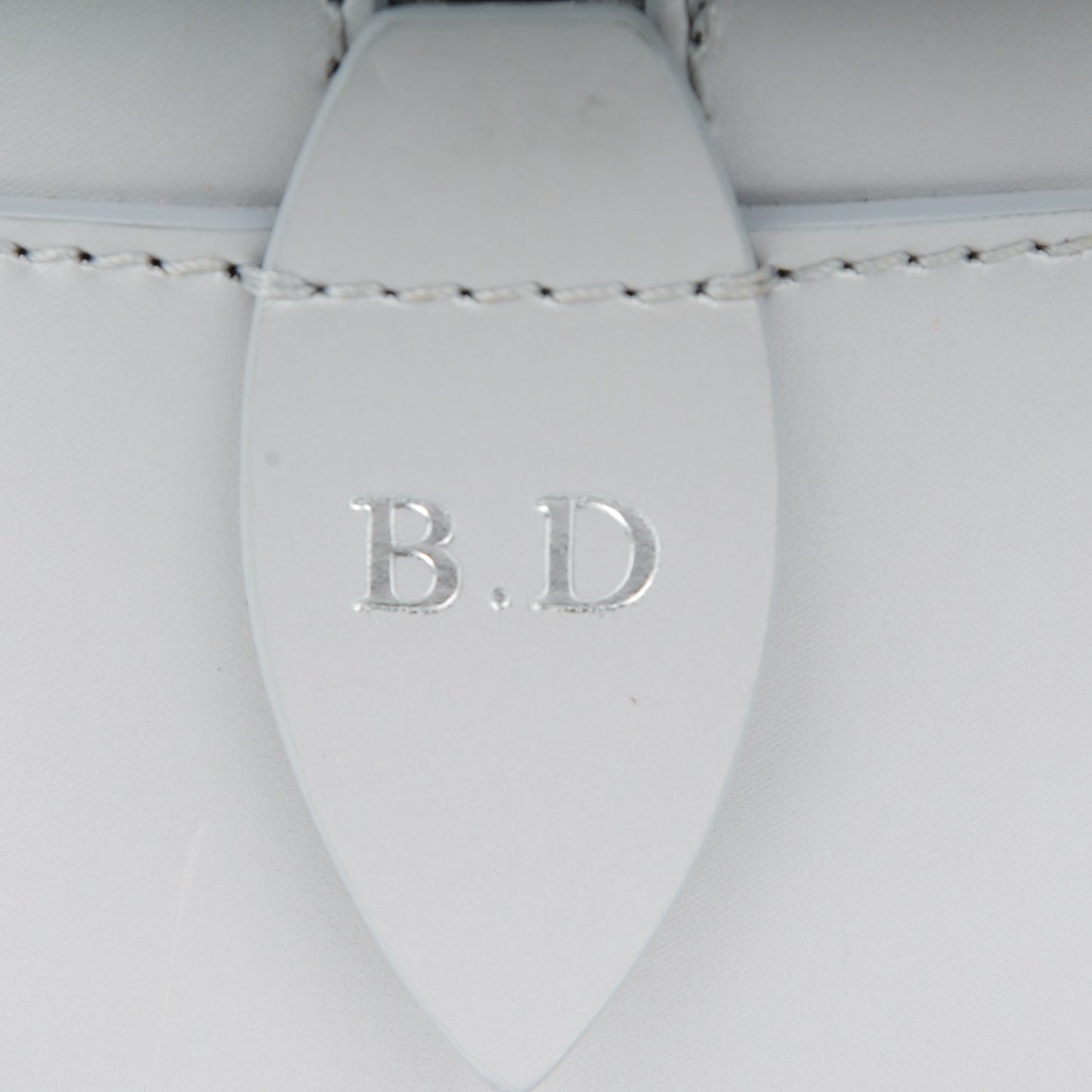 Lambskin Malletage Mini Dora Silver