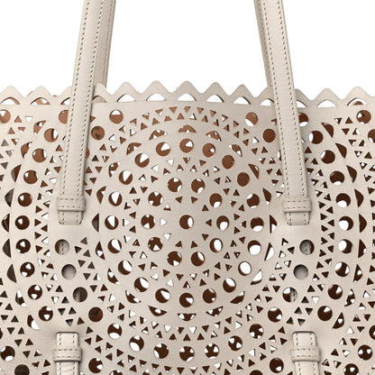 Alaia Lux Calfskin Vienne Mina 32 Bag Perle 8 of 11