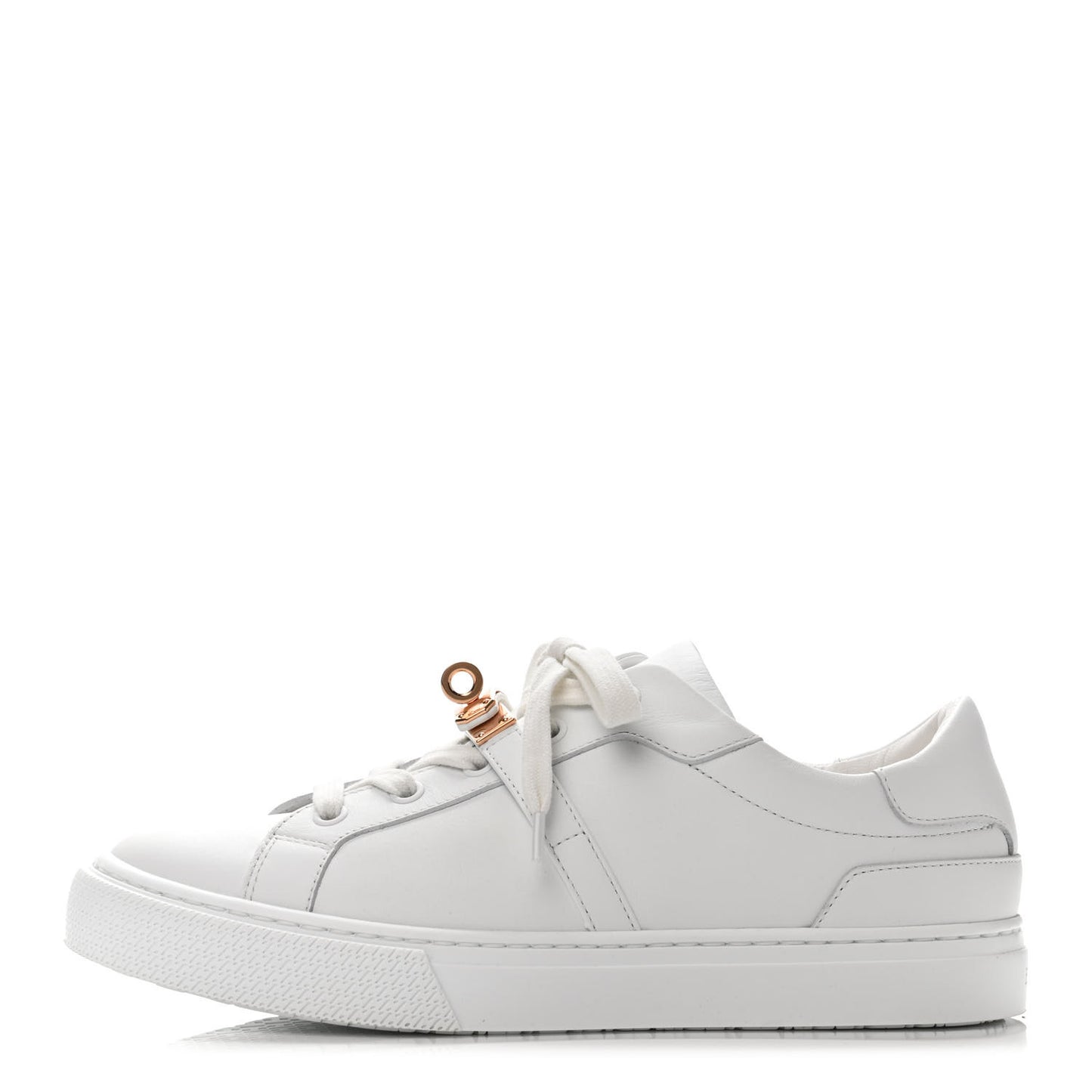 Calfskin Day Sneakers 37.5 White