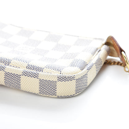 Louis Vuitton Damier Azur Mini Pochette Accessories 6 of 9