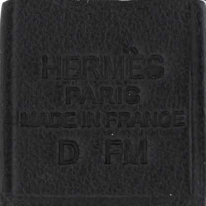 Hermes Swift Small O'Kelly Pendant Necklace Black 6 of 7