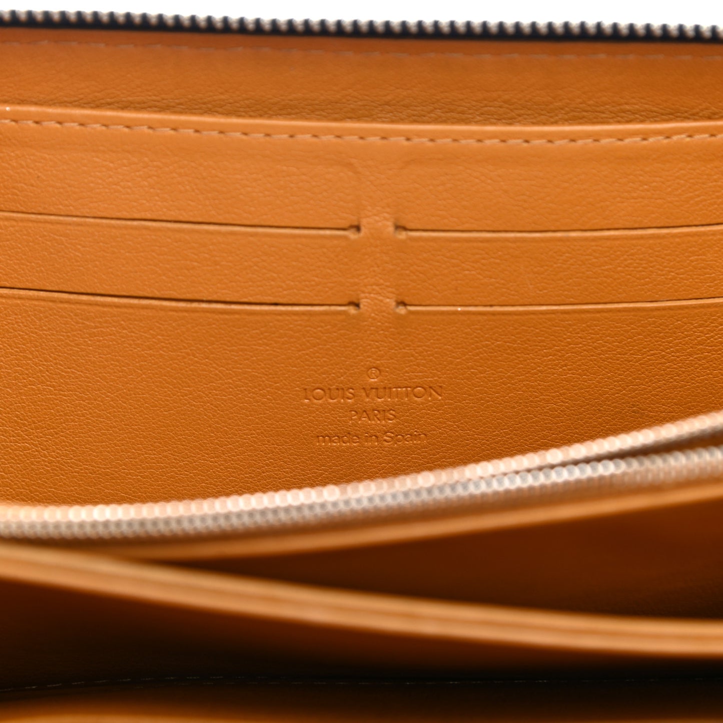 Monogram Denim Zippy Wallet Blue