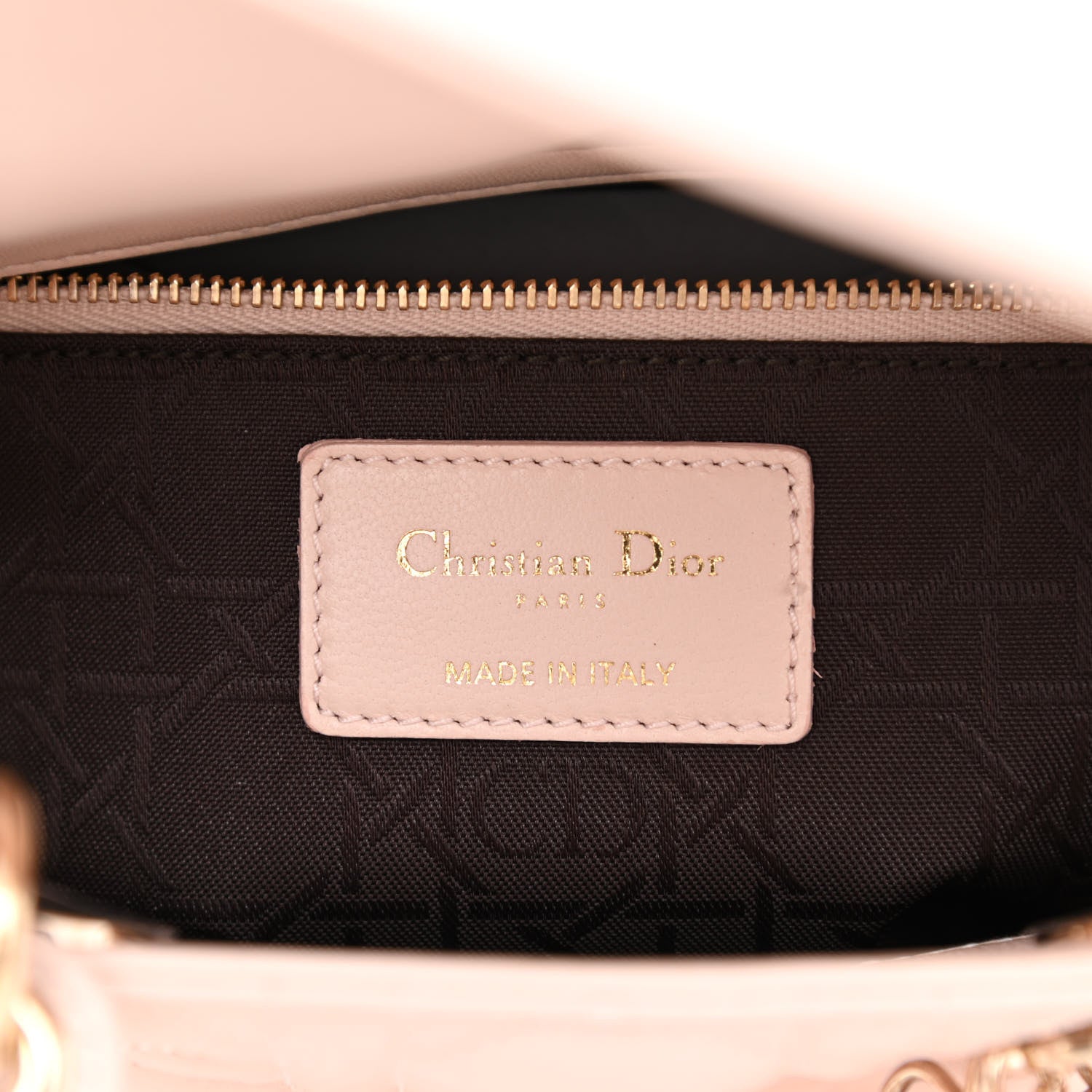 Christian Dior Lambskin Cannage Small Lucky Badges My Lady Dior Pink 5 of 10