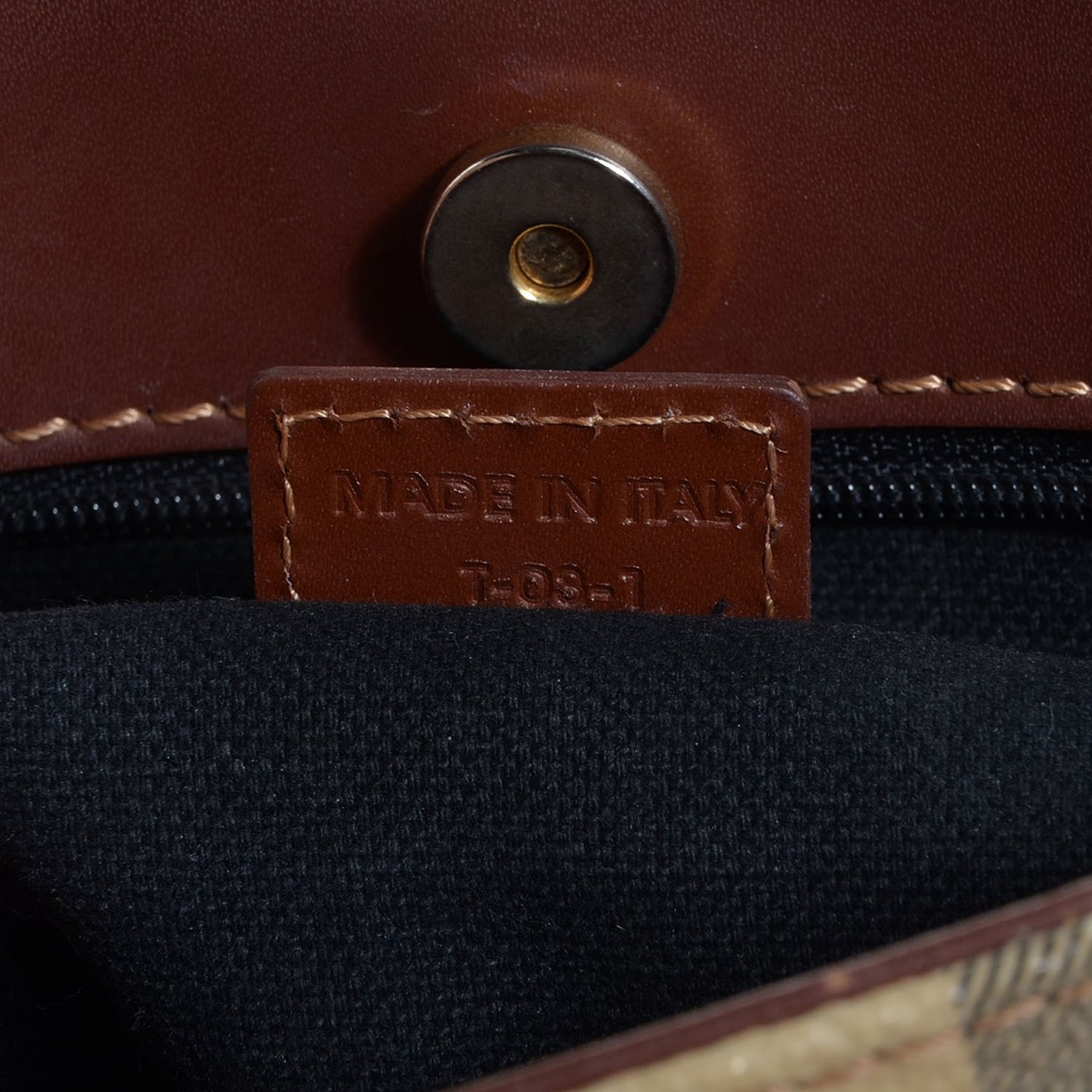 Haymarket Check Small Tote Brown