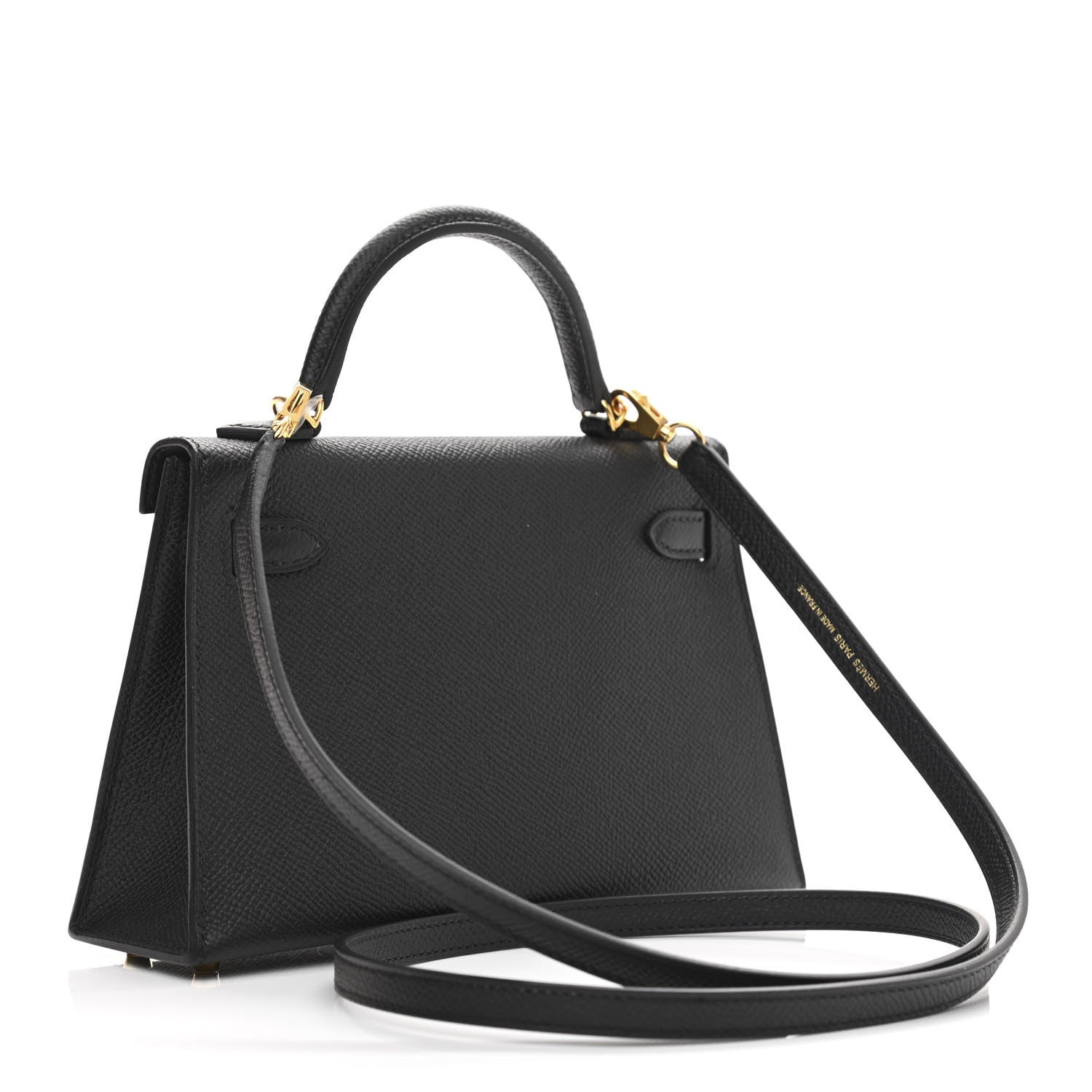 Hermes Epsom Mini Kelly Sellier 20 Black 3 of 12
