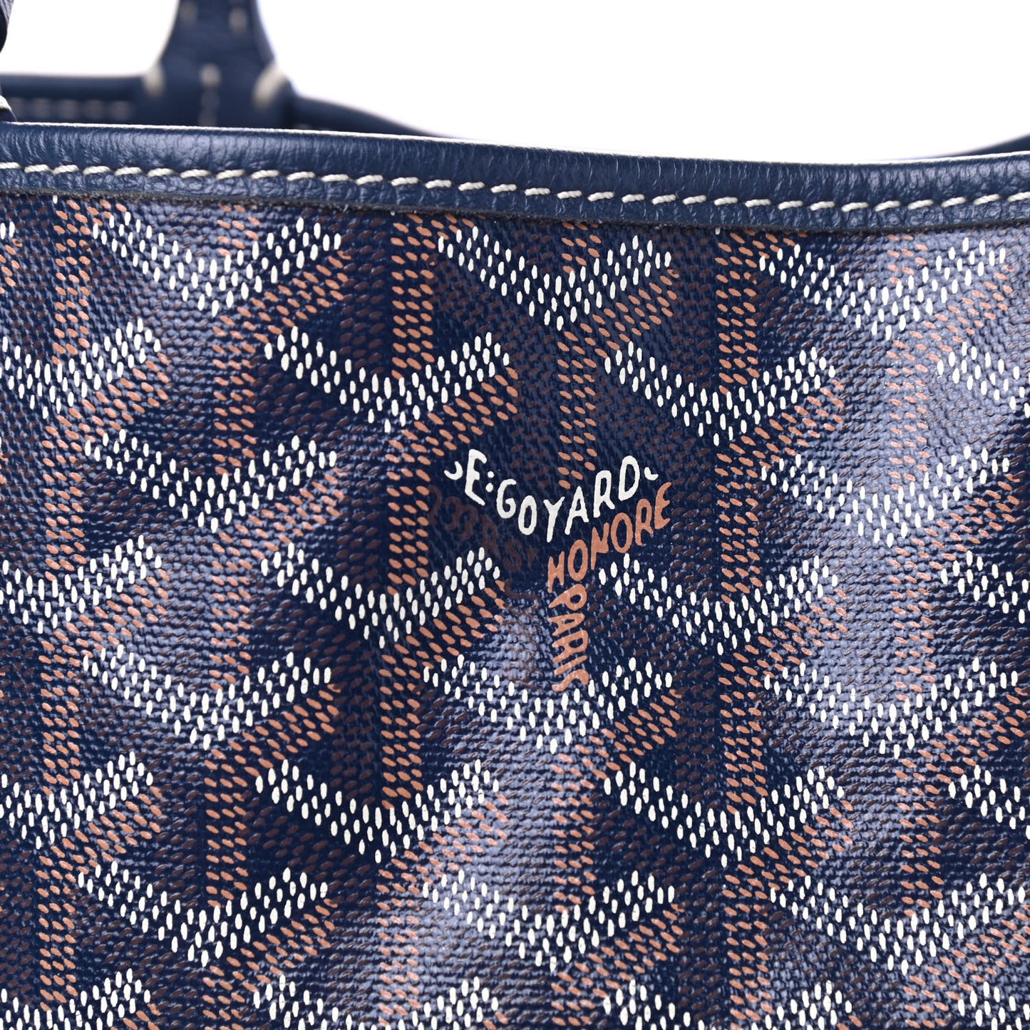 Goyardine Saint Louis PM Navy