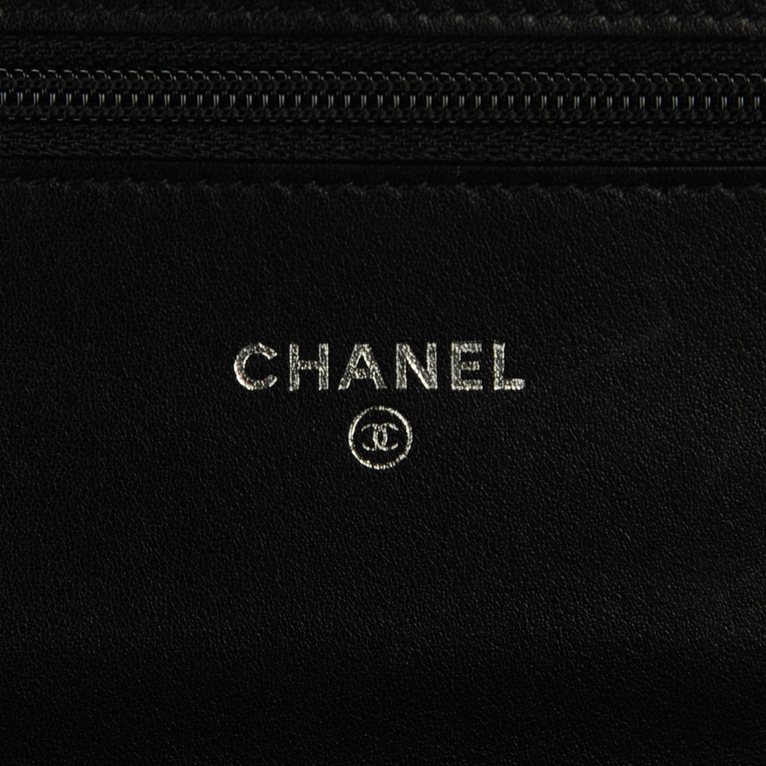Chanel Patent Quilted Brilliant Wallet On Chain WOC Black 6 of 8