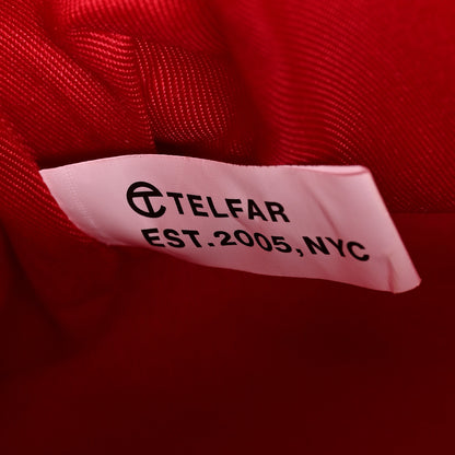 Telfar Vegan Leather Medium Shopping Bag Red 7 of 14