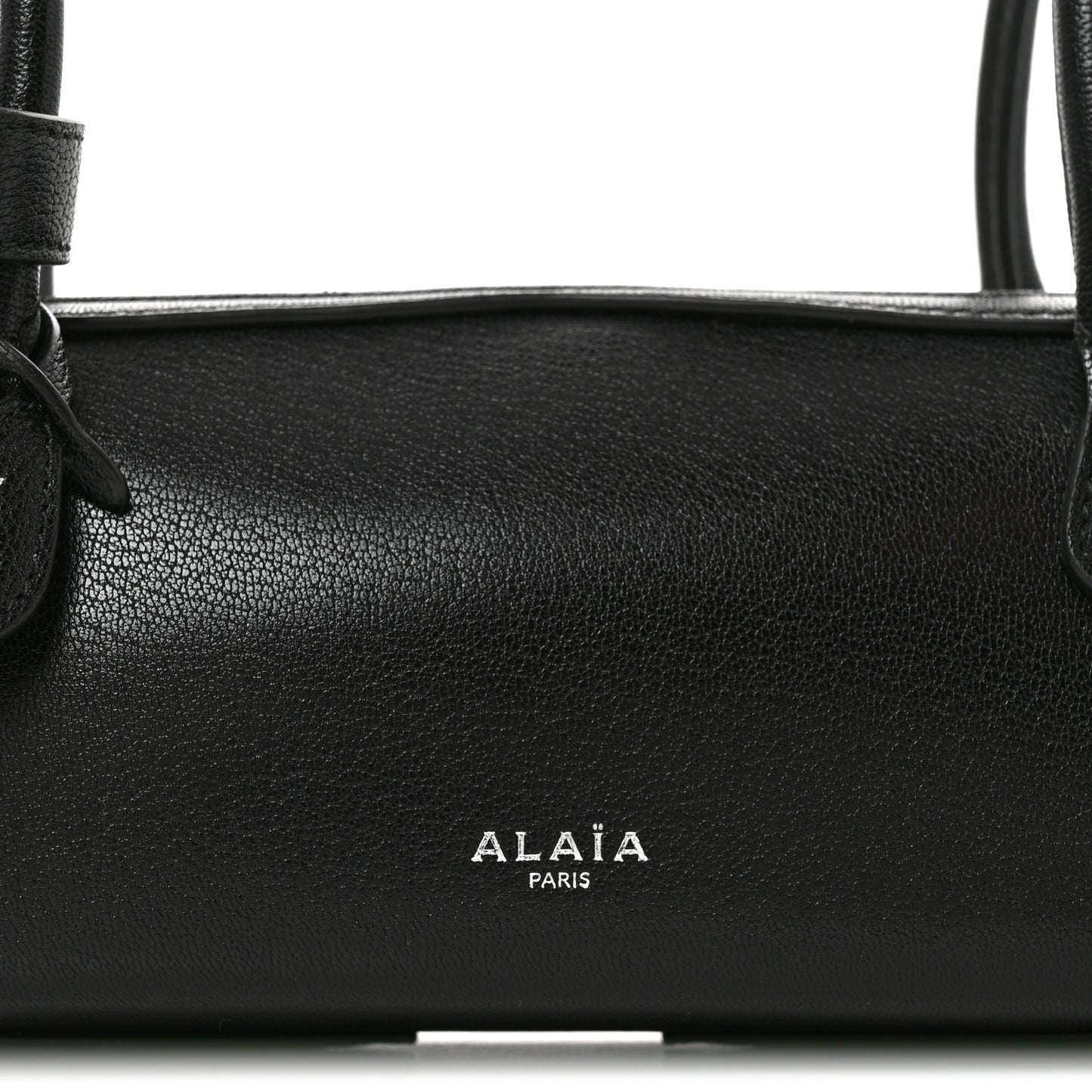 Shiny Goatskin Small Le Teckel Bag Black
