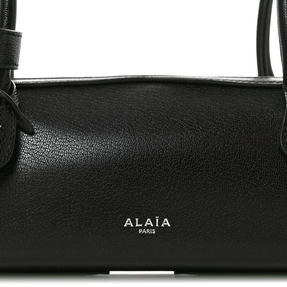 Alaia Shiny Goatskin Small Le Teckel Bag Black 7 of 9