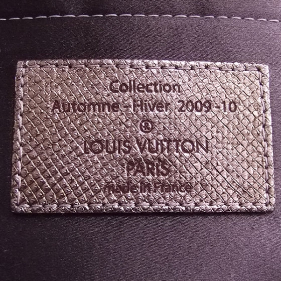Louis Vuitton Brocade Thalie Clutch Silver 8 of 8