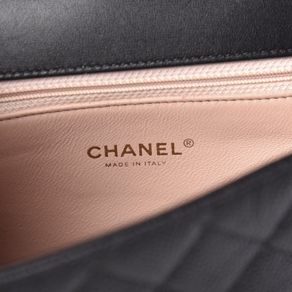 Chanel Caviar Quilted Small CC Filigree Flap Black 5 of 10