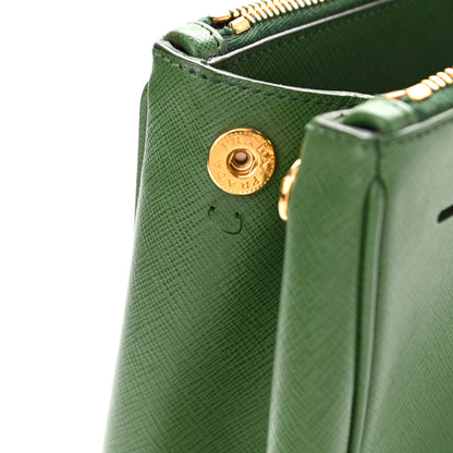 Prada Saffiano Medium Double Zip Galleria Tote 10 of 12