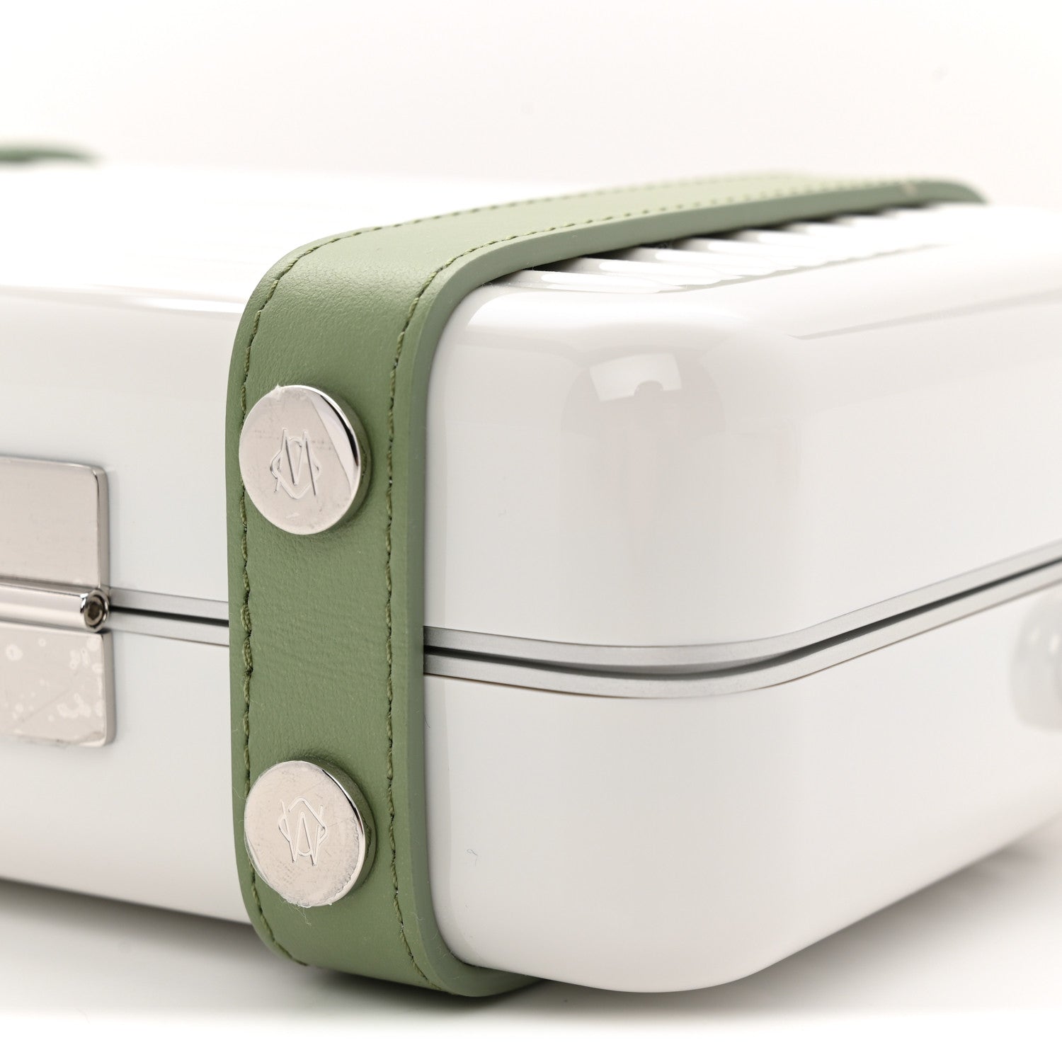 Rimowa Gloss Polycarbonate Personal Cross-Body Bag White Green White Green 9 of 9