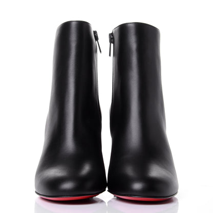 Christian Louboutin Calfskin Turela 85 Ankle Boots 37.5 Black 2 of 10
