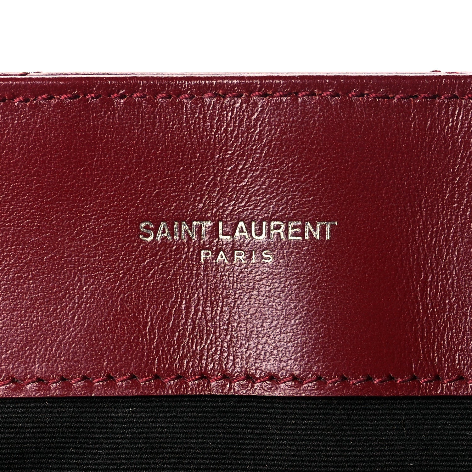 Saint Laurent Calfskin Y Quilted Monogram Medium Loulou Chain Satchel Palissandre 5 of 9