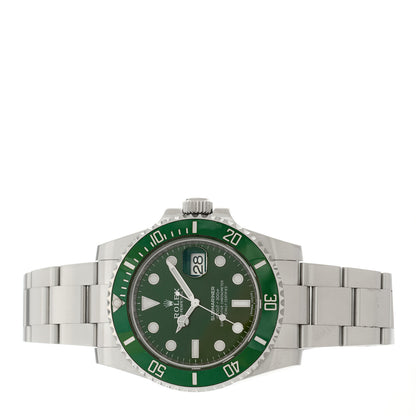 Rolex Stainless Steel 40mm Oyster Perpetual Submariner Date Hulk Watch Green 116610LV 2 of 4