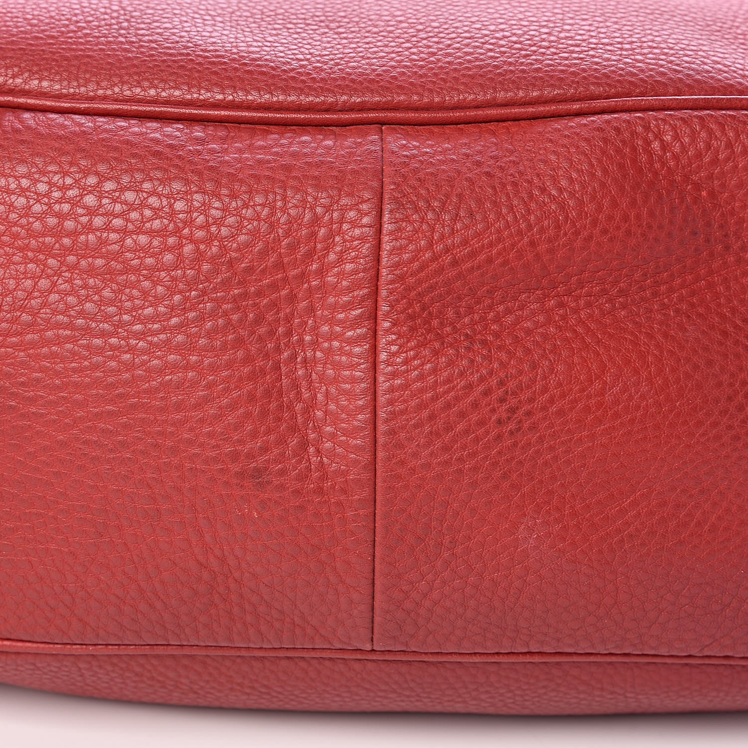 Prada Vitello Daino Hobo Rosso 13 of 14