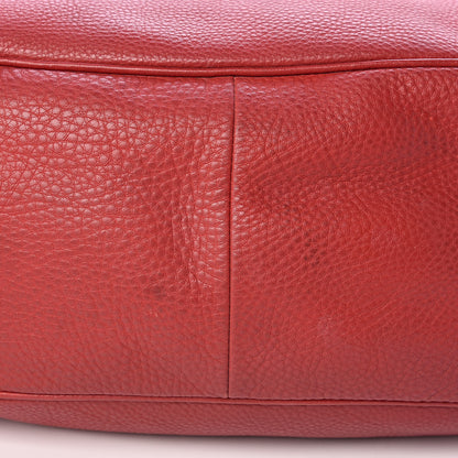 Prada Vitello Daino Hobo Rosso 13 of 14