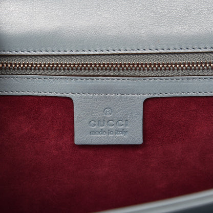 Gucci Lizard Small Lady Lock Briefcase Clutch 6 of 7