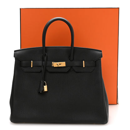 Hermes Togo Birkin 35 Black 10 of 10