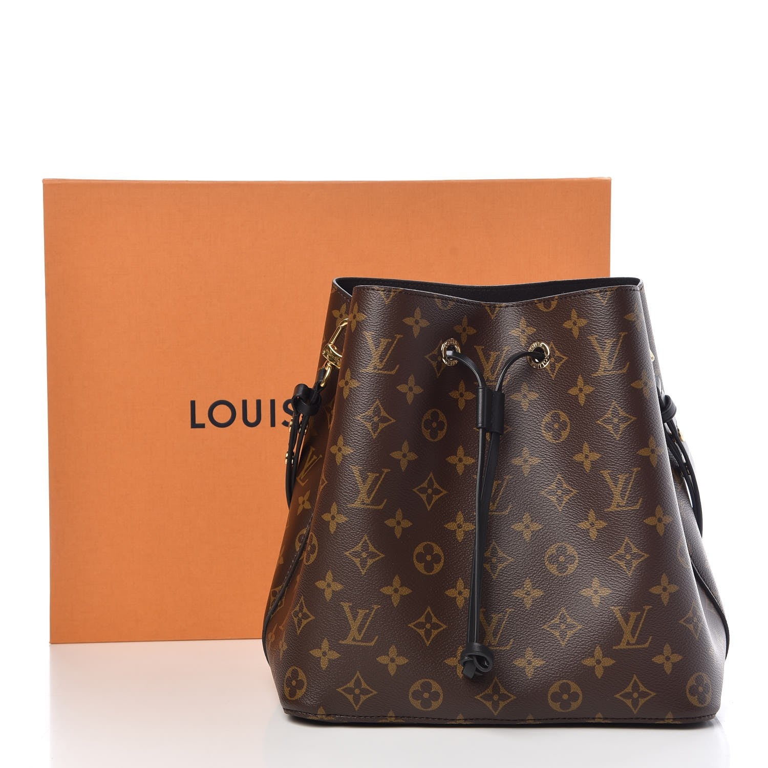 Louis Vuitton Monogram Neonoe MM Black 7 of 7