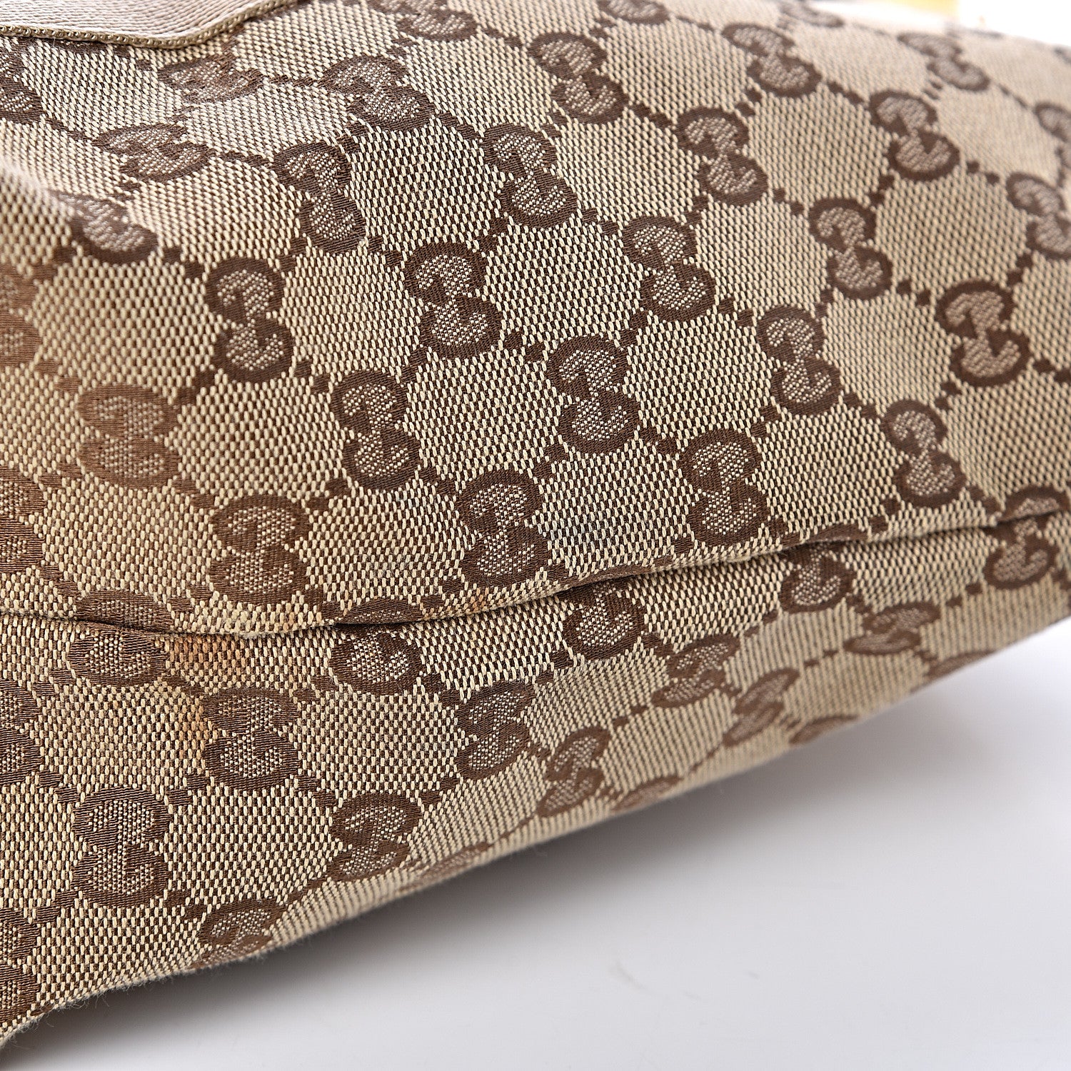 Gucci Monogram Web Medium Jolie Tote Yellow 13 of 14
