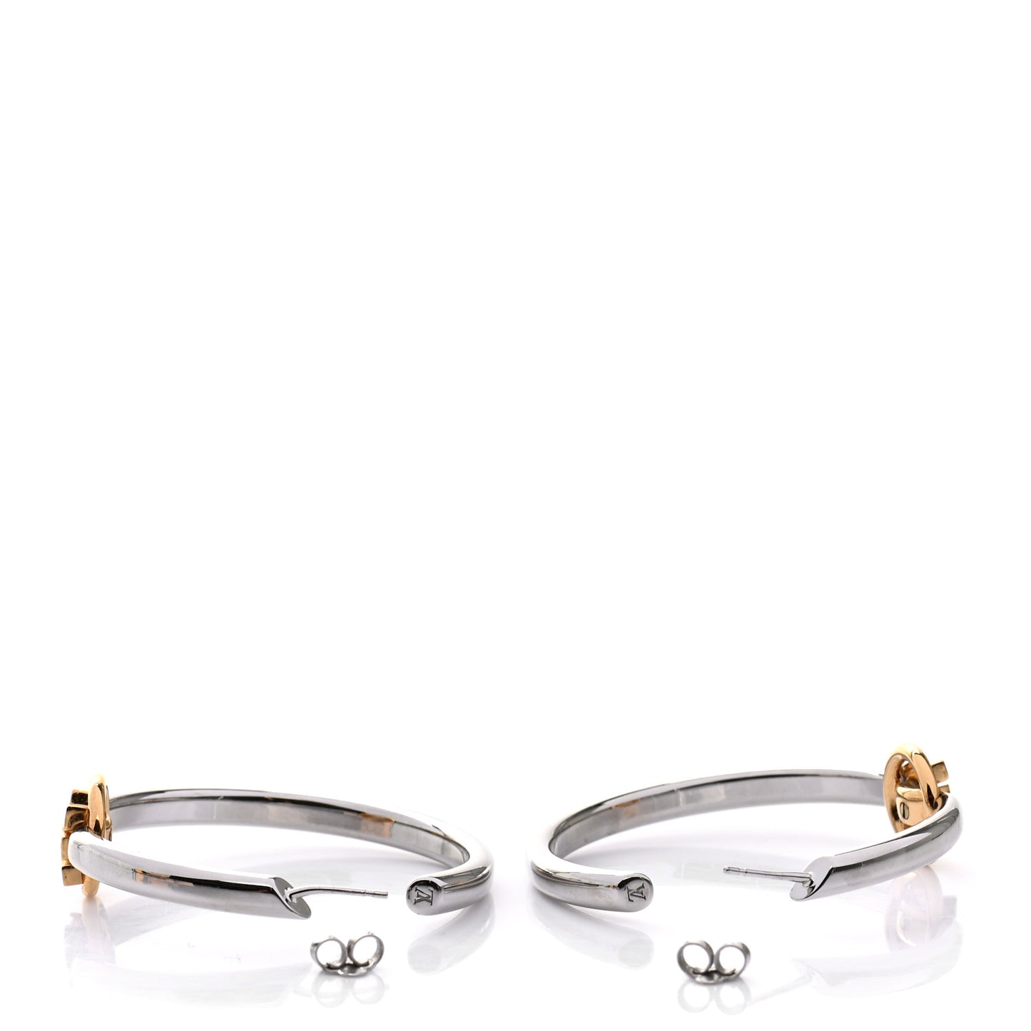 My LV Hoop Earrings Silver