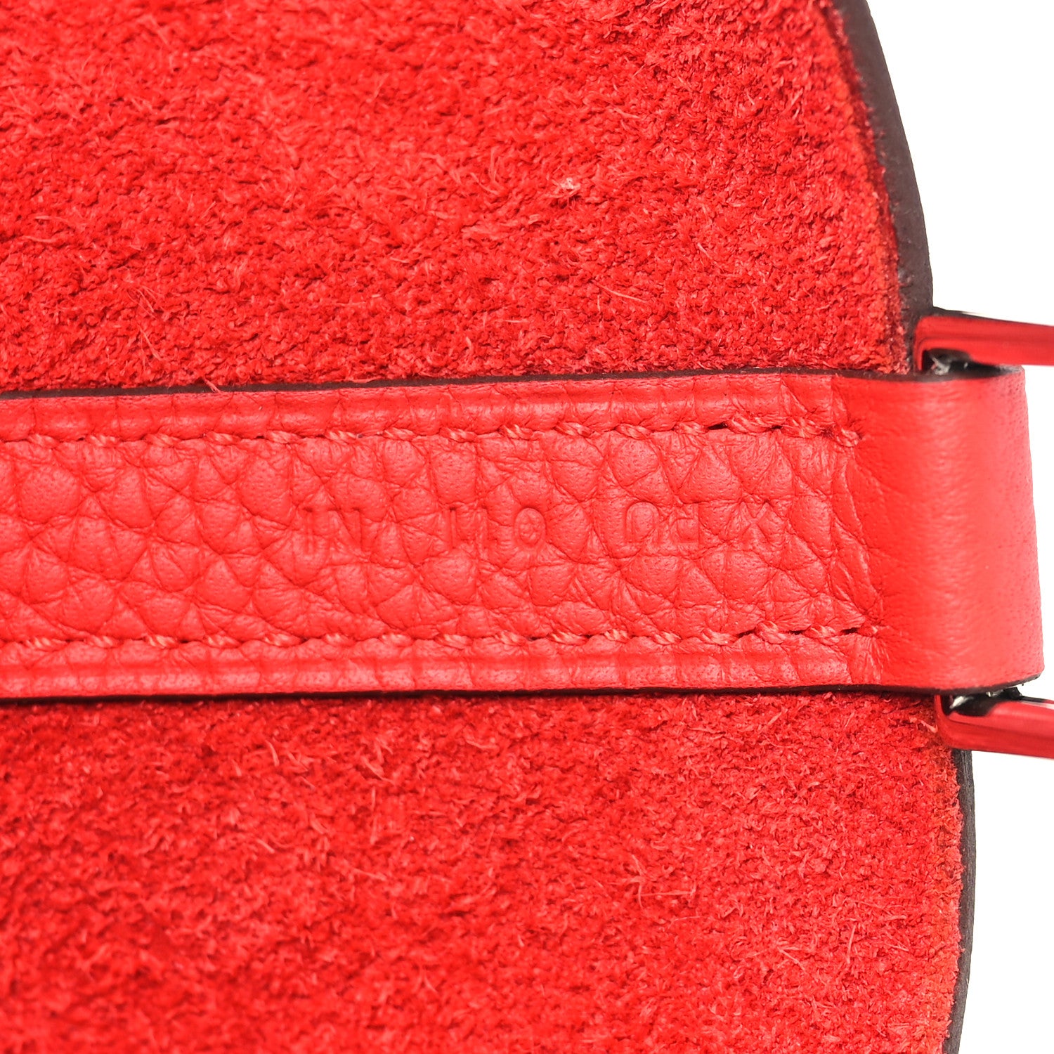Hermes Taurillon Clemence Picotin Lock 22 MM Rouge Casaque 8 of 10