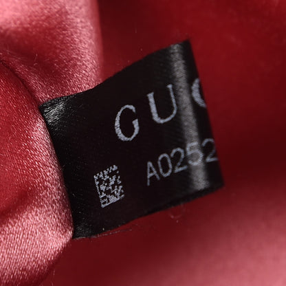 Gucci Velvet Matelasse Small GG Marmont Chain Shoulder Bag Fuchsia Violet Cyclamen 8 of 10