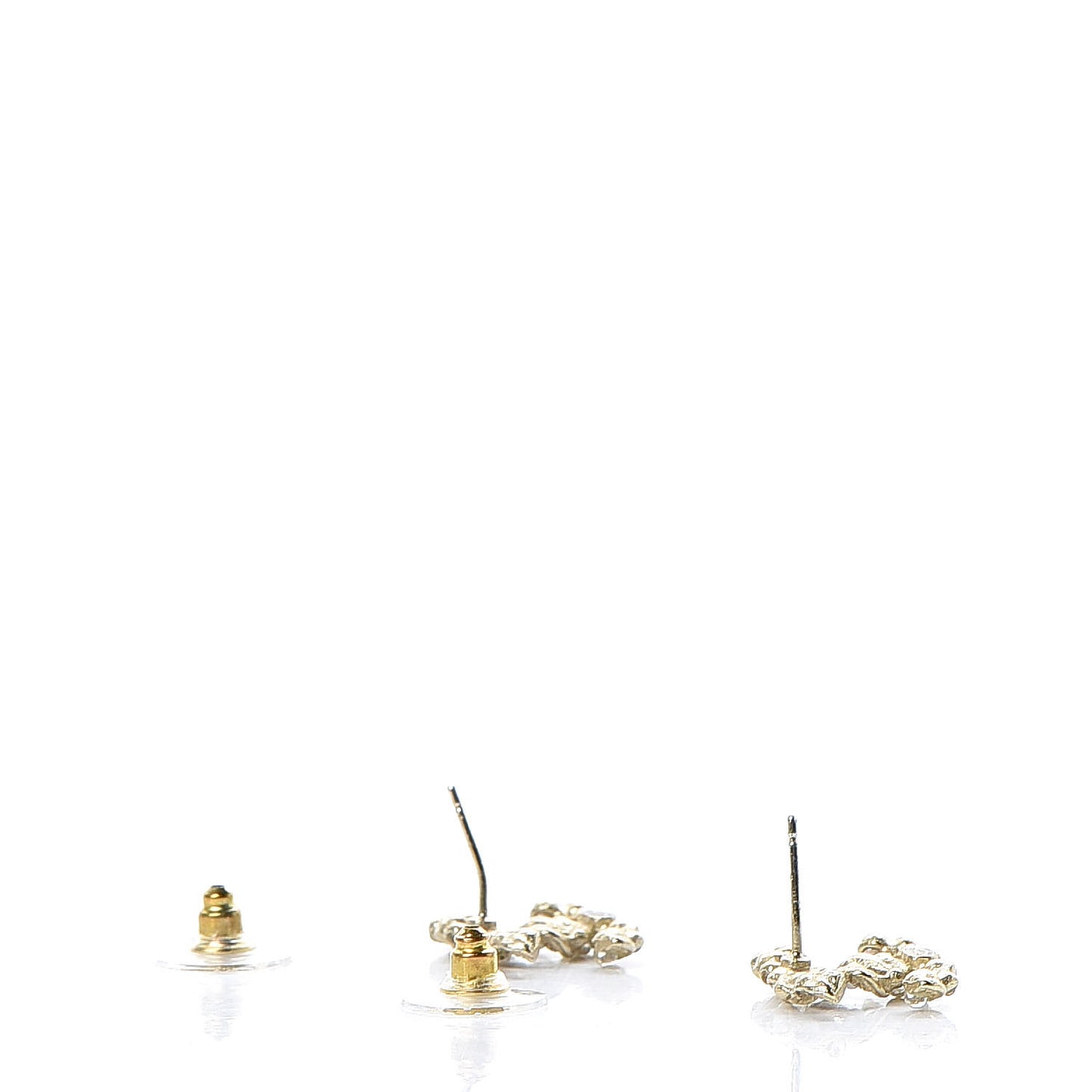 Pearl CC Earrings Gold