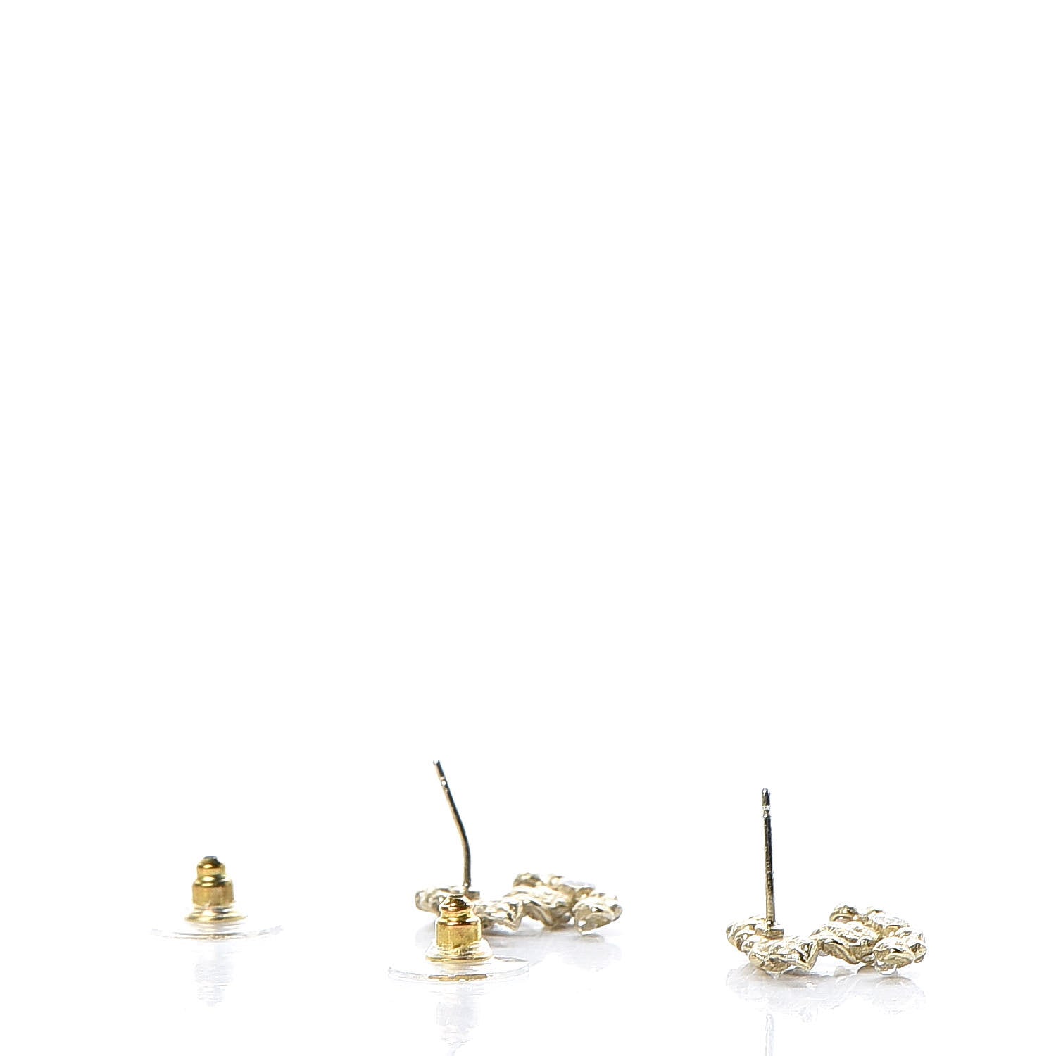 Chanel Pearl CC Earrings Gold 3 of 5