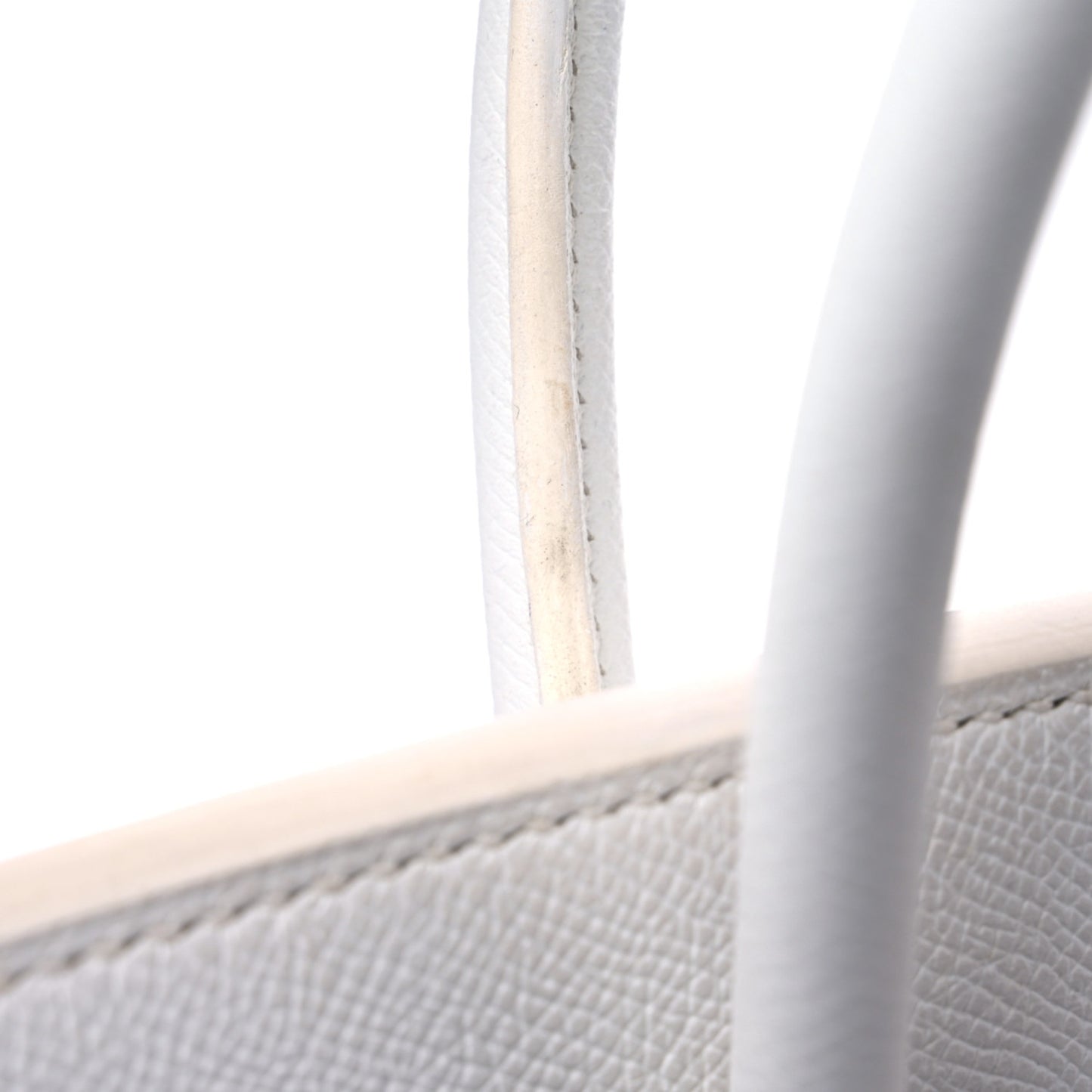 Epsom Birkin 35 White