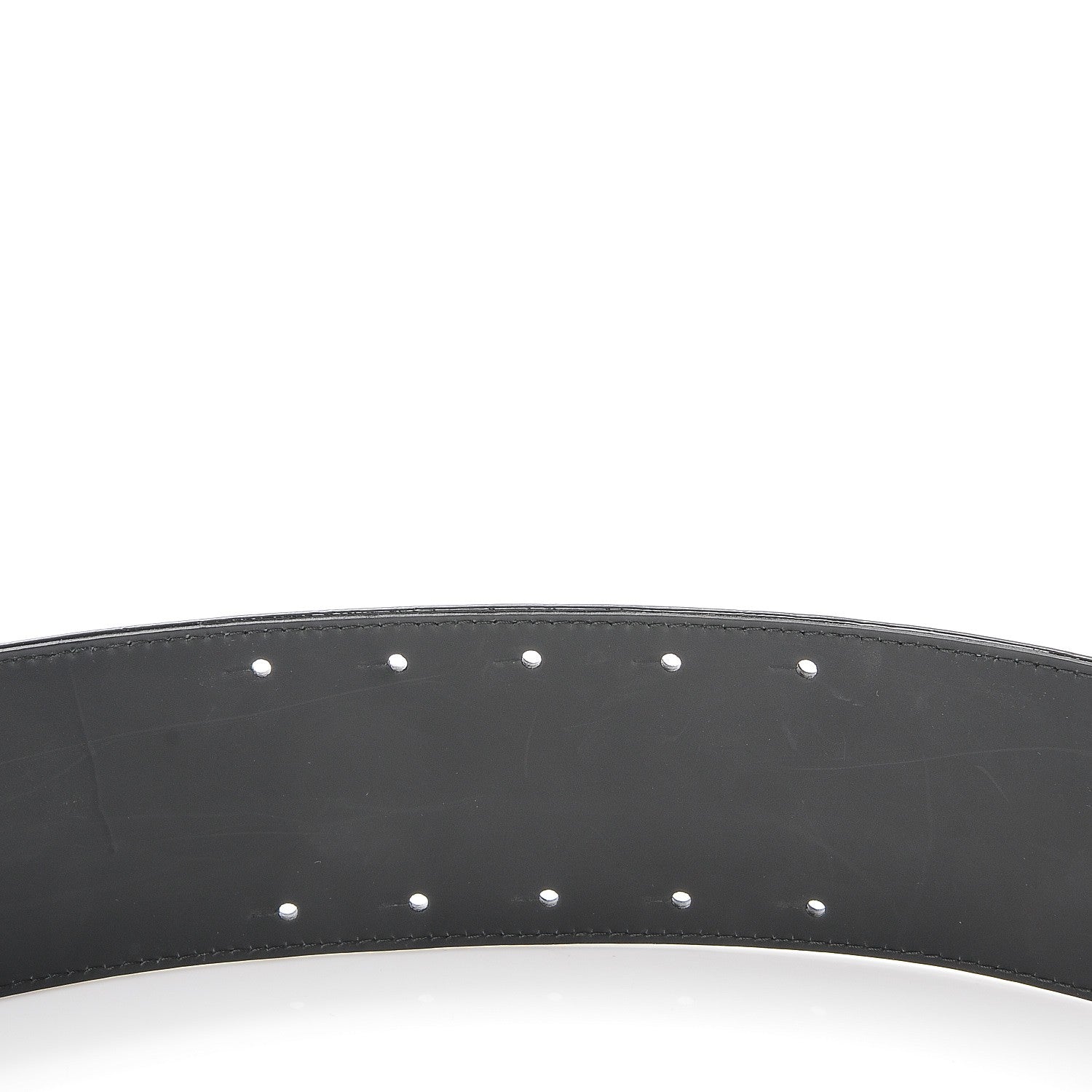 Chanel Patent Calfskin CC Wide Belt 90 36 Black 7 of 9