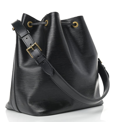 Louis Vuitton Epi Petit Noe Black 3 of 13