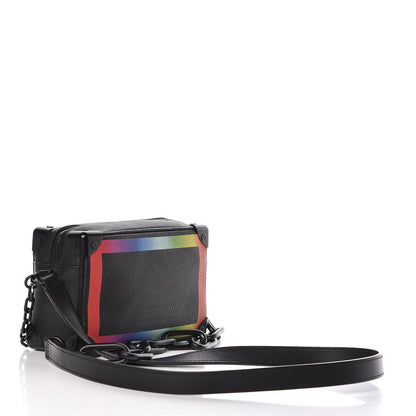 Louis Vuitton Taiga Rainbow Mini Soft Trunk Black 3 of 13
