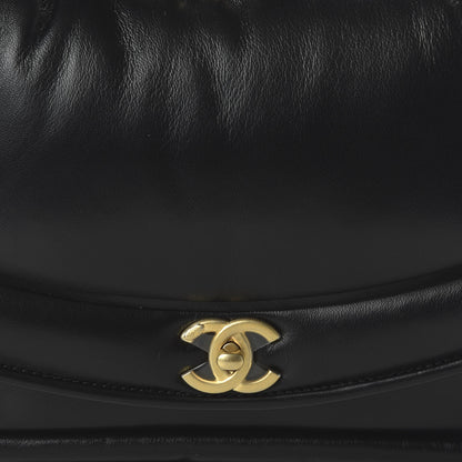 Chanel Lambskin Medium Simply Flap Black 9 of 9