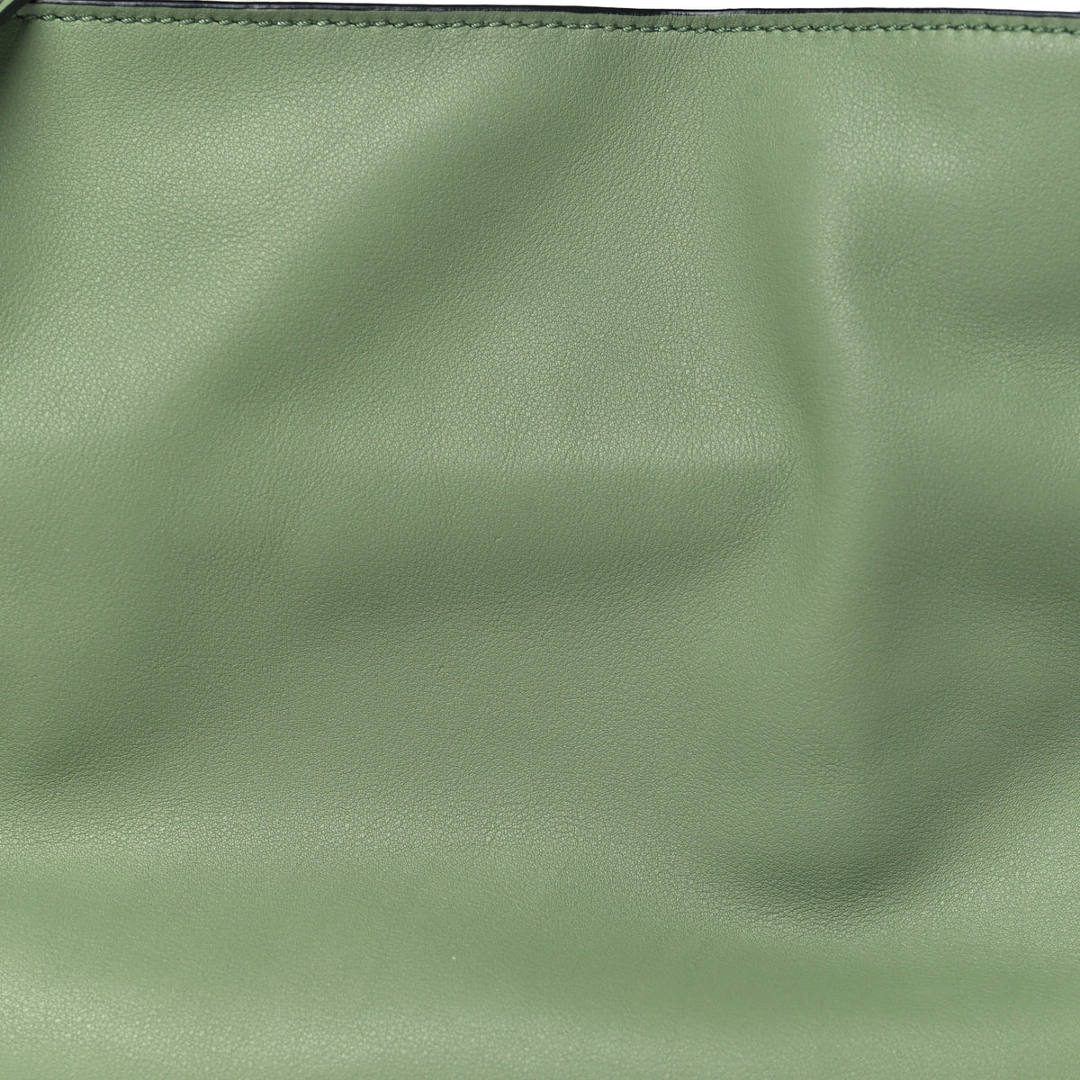 Nappa Calfskin Medium Flamenco Knot Clutch Rosemary