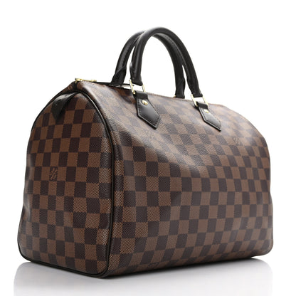 Louis Vuitton Damier Ebene Speedy 30 3 of 11