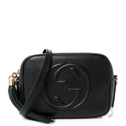 Gucci Pebbled Calfskin Small Soho Disco Bag Black 1 of 12