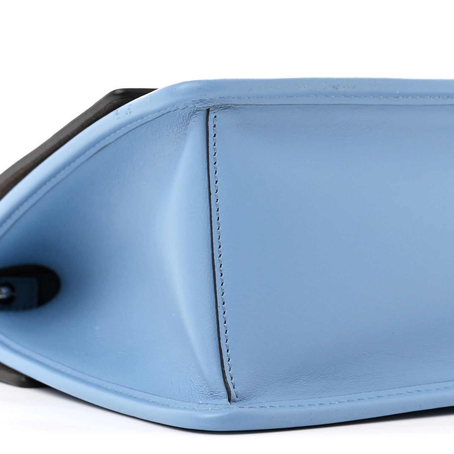 Vitello Century Opaco F is Fendi Kan I Shoulder Bag Ceruleo