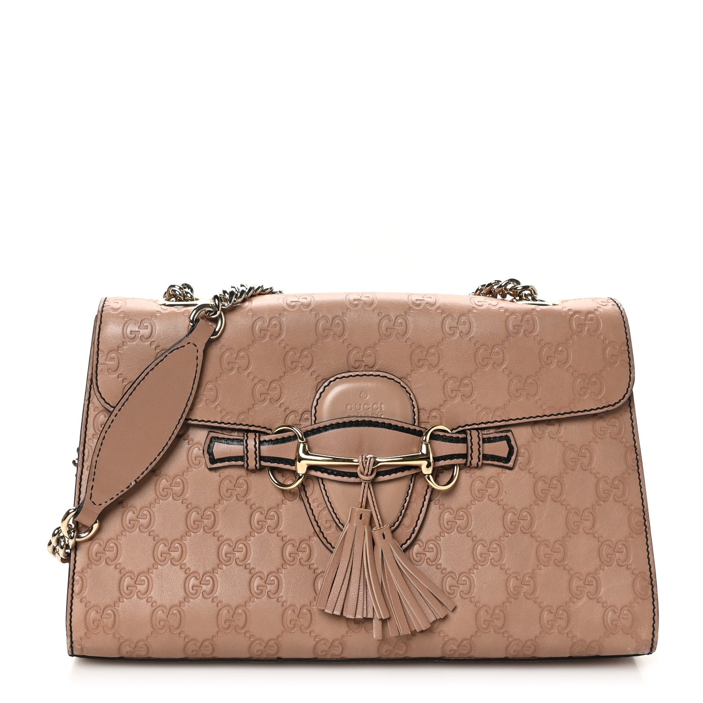 Guccissima Medium Emily Chain Shoulder Bag Camelia